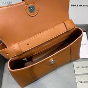 Balenciaga Hourglass shoulder bag in brown 12801180 29cm - 4