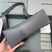Balenciaga Hourglass shoulder bag in grey 12801180 29cm - 4