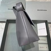 Balenciaga Hourglass shoulder bag in grey 12801180 29cm - 3