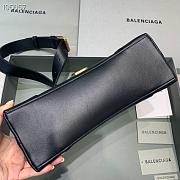 Balenciaga Hourglass shoulder bag in black with gold hardware 12801180 29cm - 5