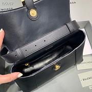 Balenciaga Hourglass shoulder bag in black with gold hardware 12801180 29cm - 4