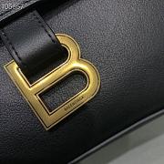 Balenciaga Hourglass shoulder bag in black with gold hardware 12801180 29cm - 6
