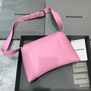 Balenciaga Hourglass shoulder bag in pink 12801180 29cm - 6