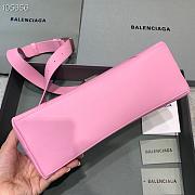 Balenciaga Hourglass shoulder bag in pink 12801180 29cm - 5