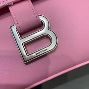 Balenciaga Hourglass shoulder bag in pink 12801180 29cm - 2