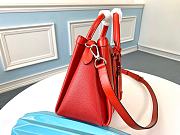 LV Soufflot BB red epi leather M55613 28cm - 4