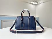 LV Soufflot BB blue epi leather M55613 28cm - 1