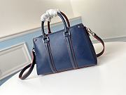 LV Soufflot BB blue epi leather M55613 28cm - 6