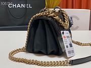 Chanel Cosmopolite flap bag black 91865 20cm - 5