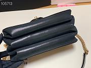 Chanel Cosmopolite flap bag black 91864 24cm - 4