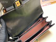 Chanel Cosmopolite flap bag black 91864 24cm - 5