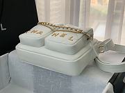 Chanel Camera case bag white AS2923 20.5cm - 3