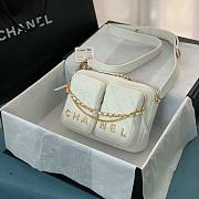 Chanel Camera case bag white AS2923 20.5cm - 1