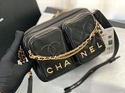 Chanel Camera case bag black AS2923 20.5cm - 2