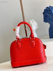 LV Alma BB epi leather red M59217 23.5cm - 6