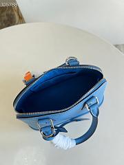 LV Alma BB epi leather blue M59217 23.5cm - 6