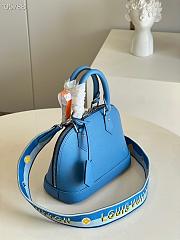 LV Alma BB epi leather blue M59217 23.5cm - 4