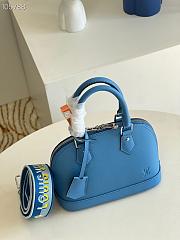 LV Alma BB epi leather blue M59217 23.5cm - 3