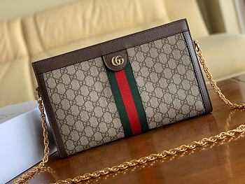 Gucci GG Supreme ophidia medium shoulder bag 503876 32.5cm
