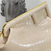 Fendi first small crocodile leather white 2217 32.5cm - 6