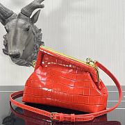 Fendi first small crocodile leather red 2217 26cm - 5