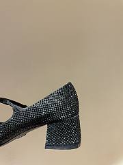 Prada Satin pumps with black crystals 1I755M - 2