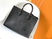 LV OnTheGo MM monogram empreinte leather black M45595 35cm - 2