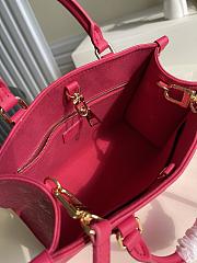 LV OnTheGo PM monogram empreinte leather pink 25cm - 4