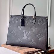 LV OnTheGo GM monogram empreinte leather black M44925 41cm - 1