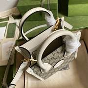 Gucci Mini tote bag with Interlocking white - 671623 - 16*20*7cm - 2