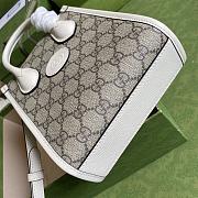 Gucci Mini tote bag with Interlocking white - 671623 - 16*20*7cm - 5