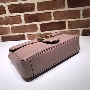 Gucci Marmont medium matelassé Dusty Pink shoulder bag - 443496 - 31x19x7cm - 2