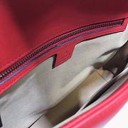 Gucci Marmont medium matelassé red shoulder bag - 443496 - 31x19x7cm - 3