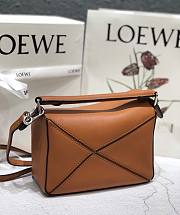 Loewe Puzzle bag in classic calfskin tan 18x12.5x8cm - 2