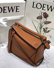 Loewe Puzzle bag in classic calfskin tan 18x12.5x8cm - 5