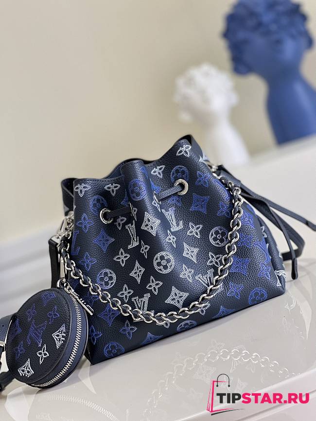 Louis Vuitton BELLA blue  - M57201 - 19 x 22 x 14 cm - 1