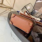 LV MINI STEAMER POUCH IN BROWN M00340 9.5x9.5cm - 5