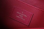 LV POCHETTE VOYAGE MM IN RED M41058 26x20x5cm - 6