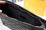 LV STANDING POUCH BLACK N60448  21x27x5cm - 5