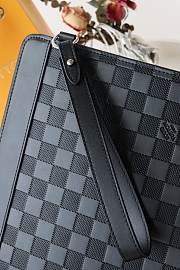 LV STANDING POUCH BLACK N60448  21x27x5cm - 2