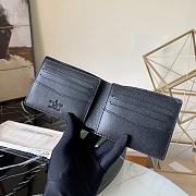 LV SLENDER WALLET BLACK M80520 11x8.5x2cm - 4