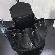 LV MONTSOURIS BACKPACK BLACK M45205 27.5x33x14cm - 3