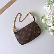 Louis Vuitton M58009 Mini Pochette Accessoires Monogram Size 15 x 10.5 x 4 cm - 1