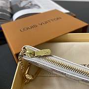 LV KEY POUCH Damier Azur Cancas N62659 12x7x1.5cm - 6