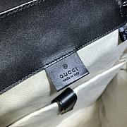 Gucci black embossed leather backpack - 625770 - 34x41x12cm - 5