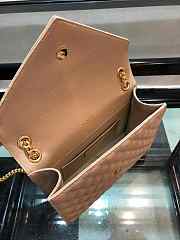 YSL Chain Bag In Beige With Gold Hardware 24x17.5x7cm - 3