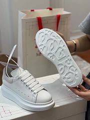 Alexander McQueen Men's Oversized Sneaker in White  - 5
