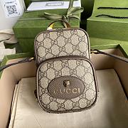 Gucci Neo Vintage mini bag Brown and yellow leather - 658556 - 12x16x7cm - 1