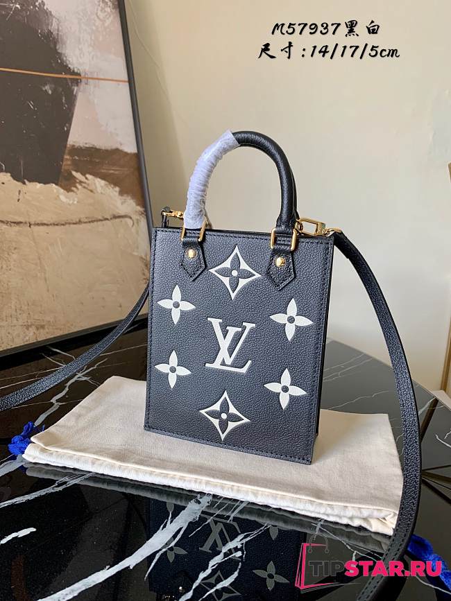 LV PETIT SAC PLAT BICOLOUR MONOGRAM EMPREINTE LEATHER - M57937  - 1