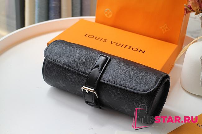 LV 3 WATCH CASE MONOGRAM ECLIPSE - M43385 - 20x8x8cm - 1